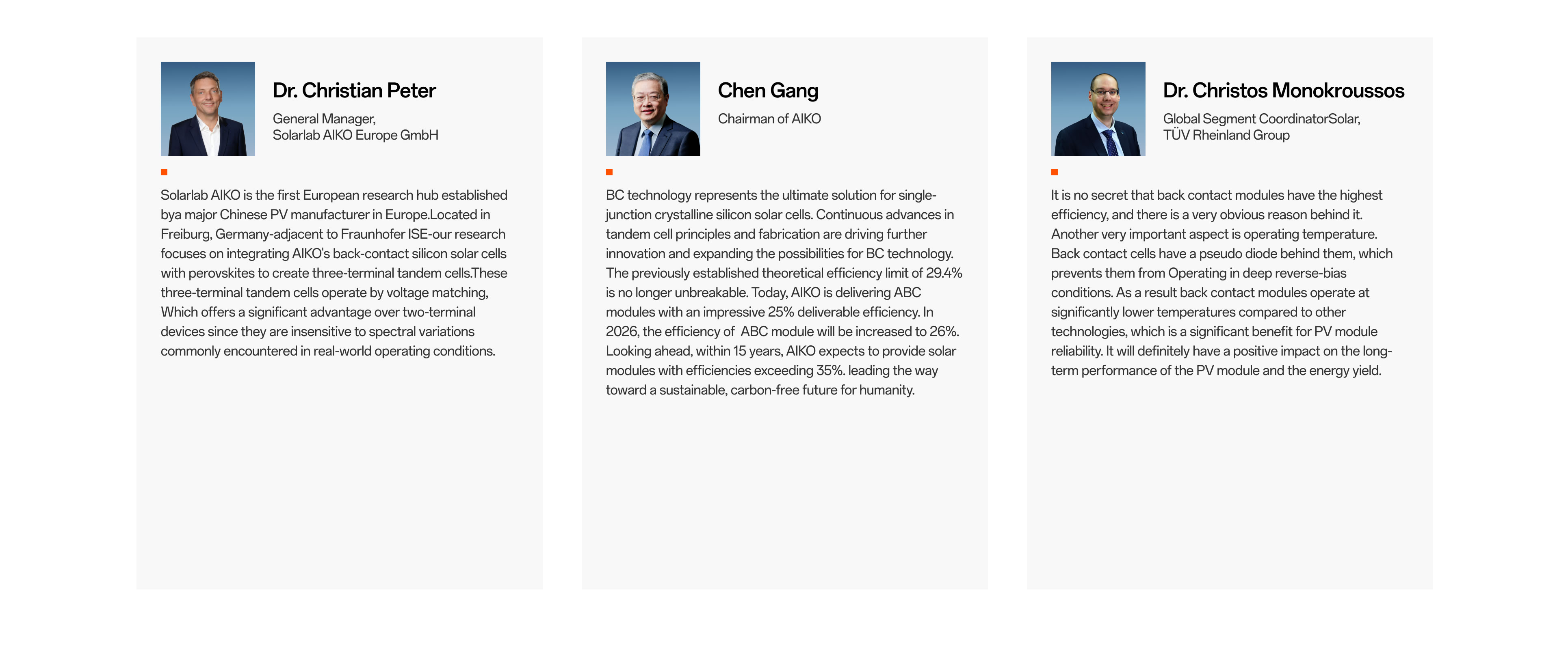 Voices from the Summit